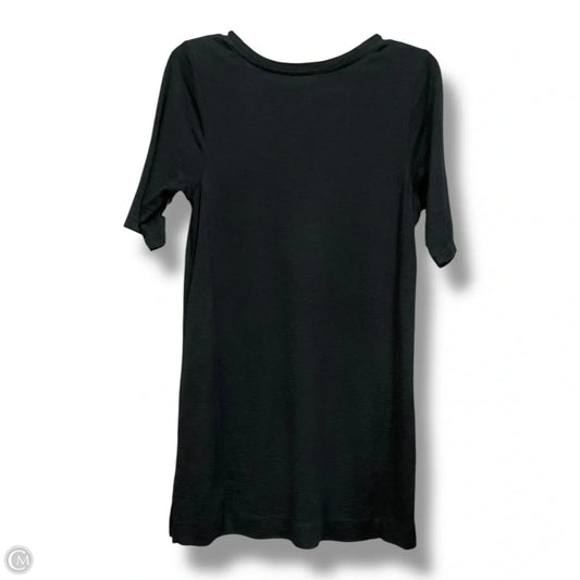 Tunic Short Sleeve By J. Jill In Black, Size: S