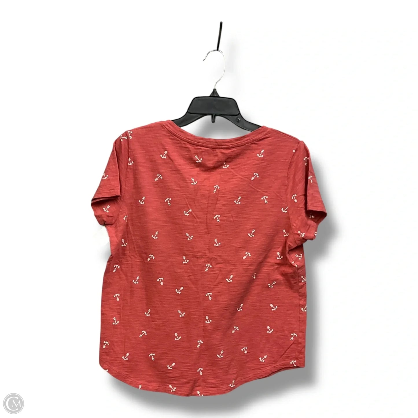 Top Short Sleeve Basic By Old Navy In Pink, Size: M