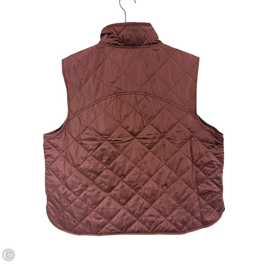 Vest Puffer & Quilted By Maurices In Maroon, Size: Xxl