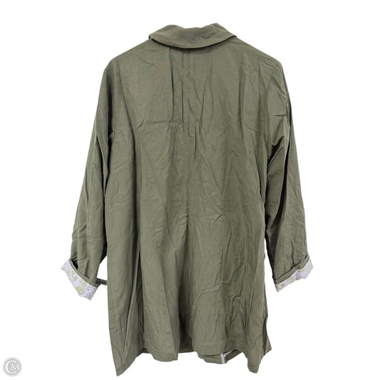 Jacket Other By J. Jill In Green, Size: Xl