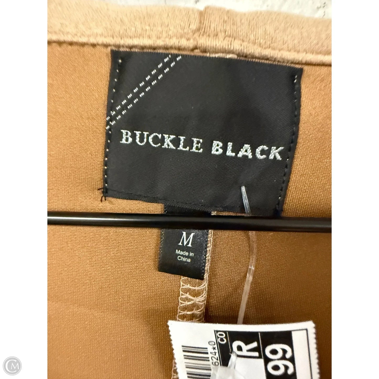 Jacket Other By Buckle Black In Tan, Size: M