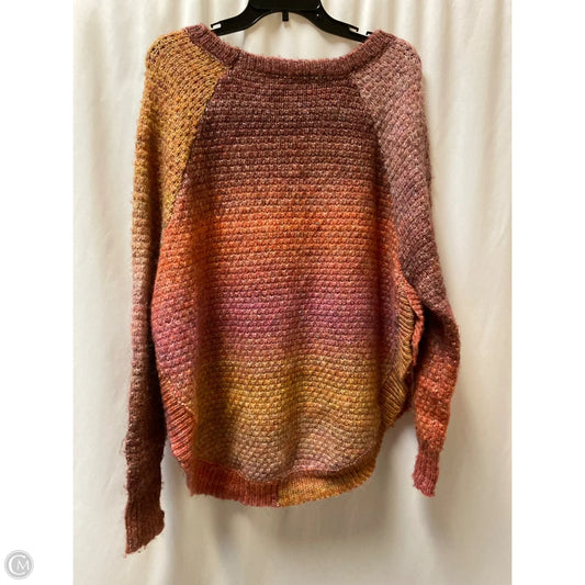 Sweater By Clothes Mentor In Pink, Size: Xl