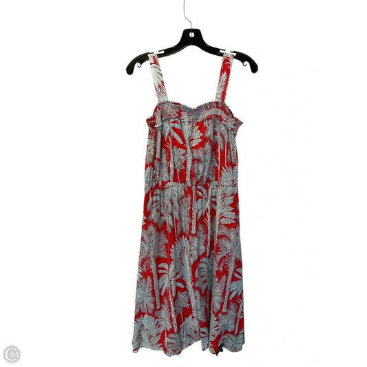 Dress Casual Midi By Talbots In Multi-colored, Size: 10