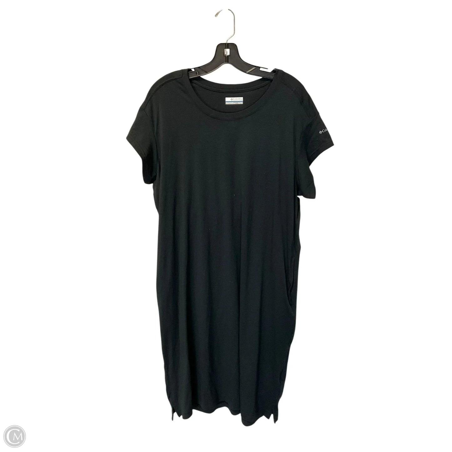 Dress Casual Midi By Columbia In Black, Size: Xl