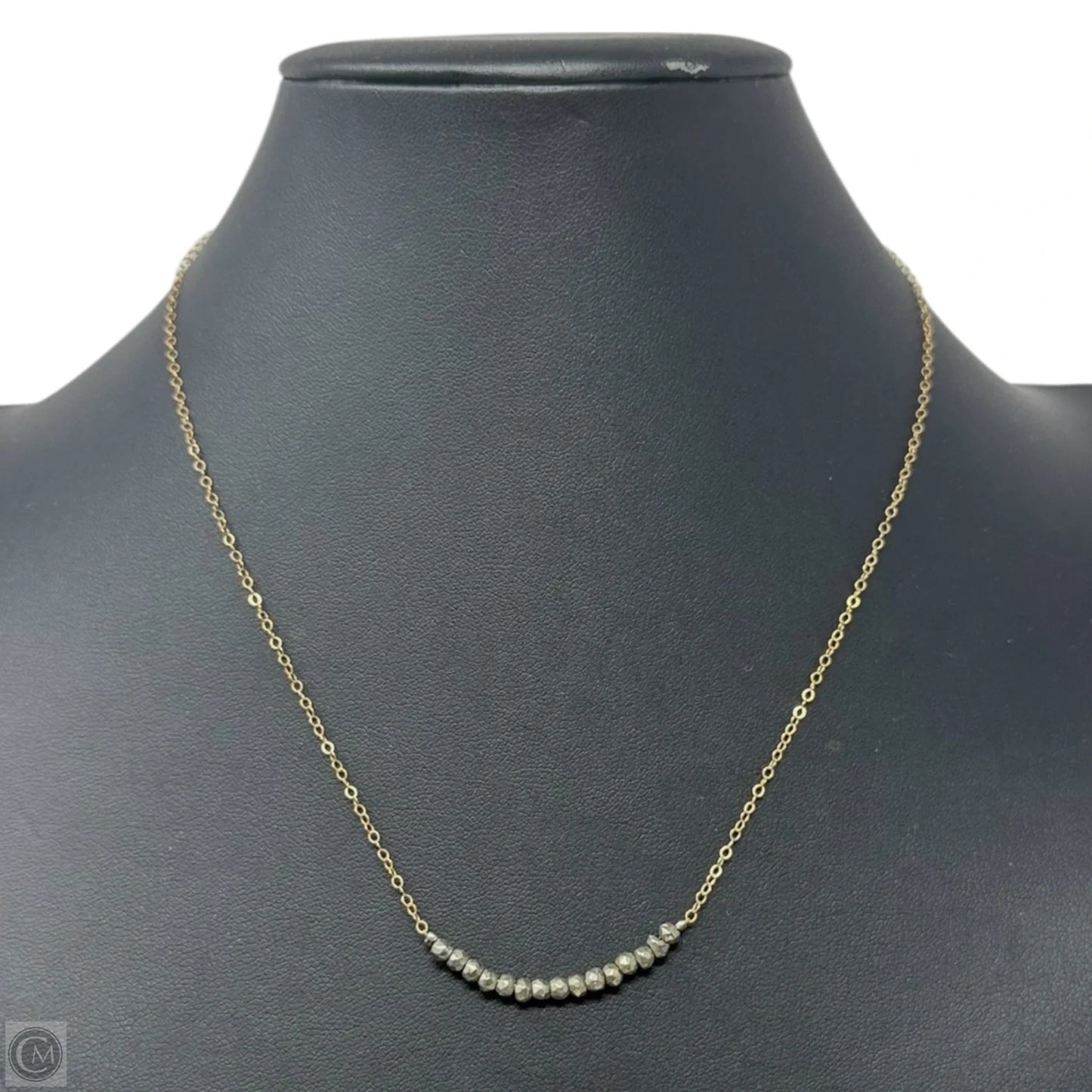 14K Gold Filled Mini Bead Chain Necklace