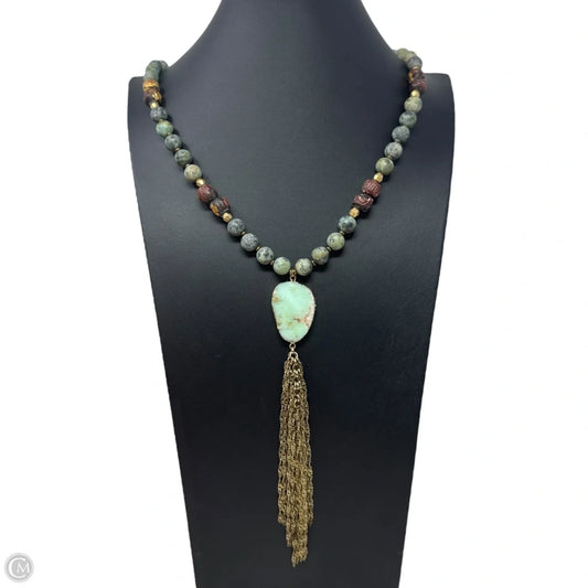 Tassel Necklace Statement By Lucky Star