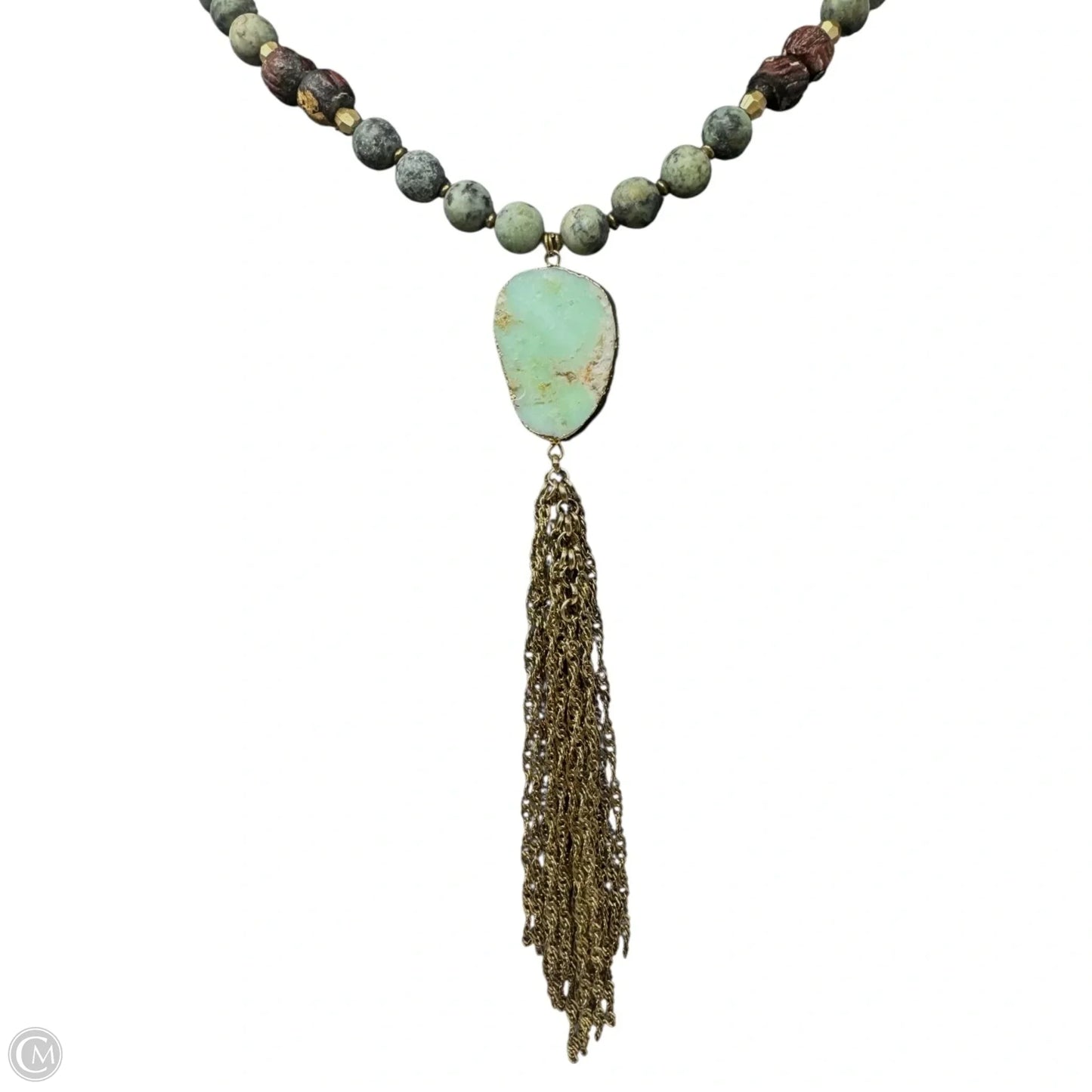 Tassel Necklace Statement By Lucky Star