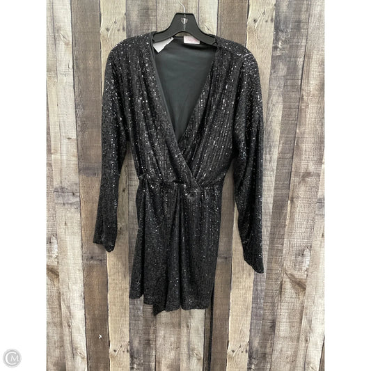 Dress Party Short By Pink Lily In Black, Size: M