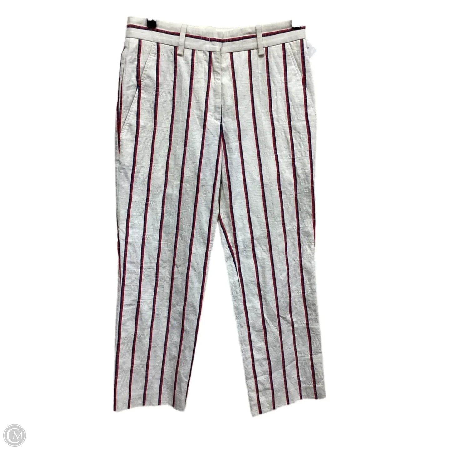Pants Designer By Isabel Marant In Striped Pattern, Size: 2