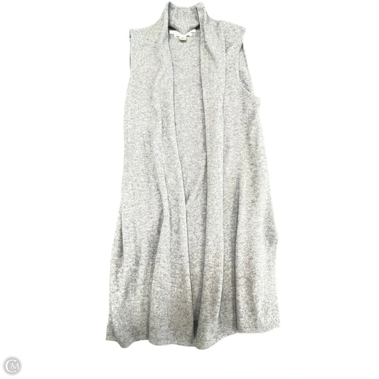 Sweater Cardigan Cashmere By Max Studio In Grey, Size: L