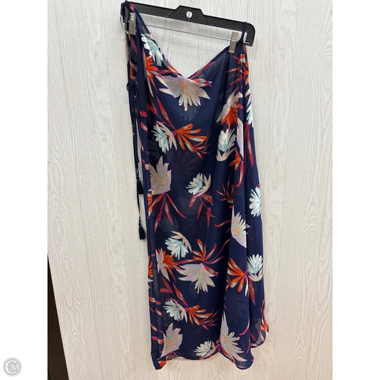 Swimwear Cover-up By Clothes Mentor In Navy, Size: S