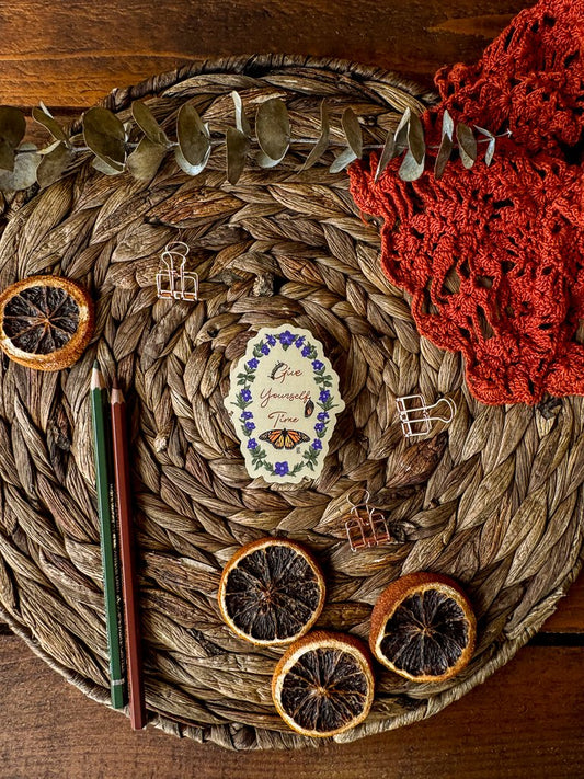 Give Yourself Time Sticker