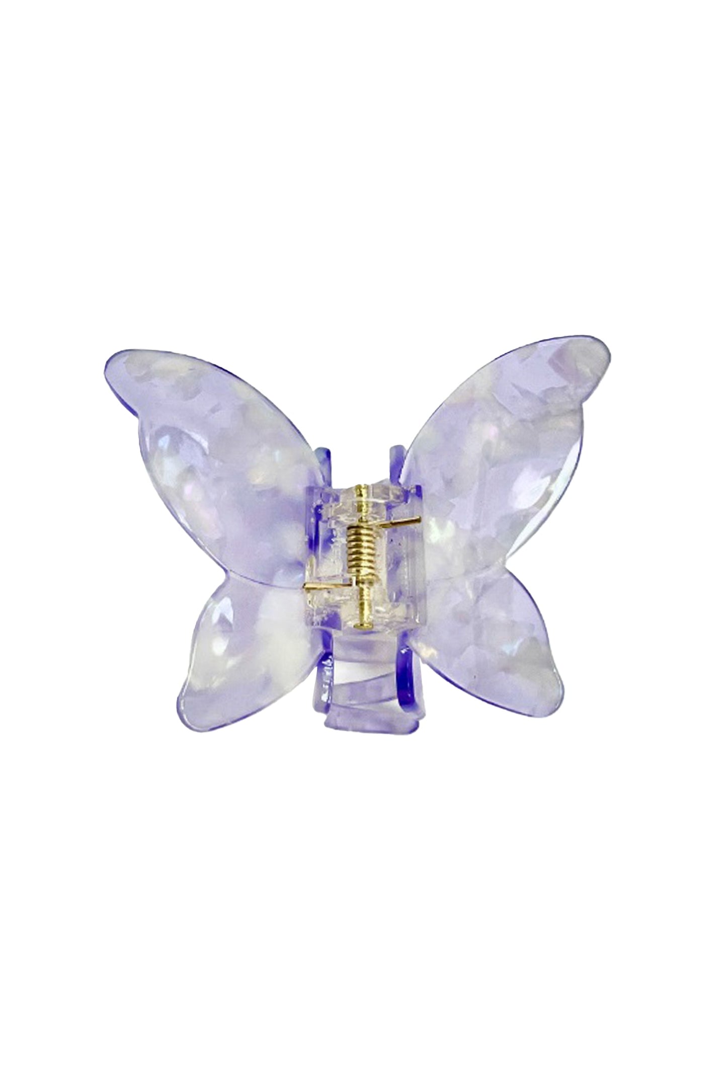 Large Gemtone Butterfly Jaw Lavender