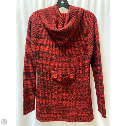 Sweater Cardigan By Brittany Black In Red, Size: Xl