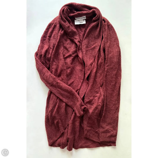 Sweater Cardigan By Barefoot Dreams In Brown, Size: M