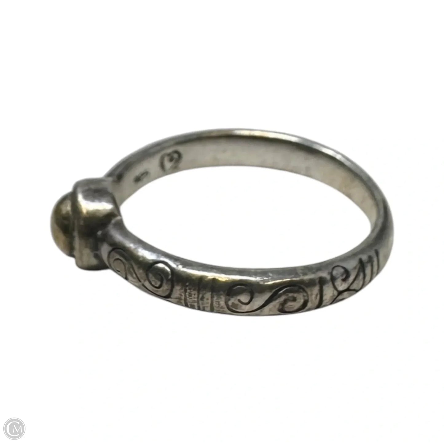 Sayan Sterling Silver Ring Band By Brighton, Size: 8