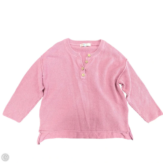 Sweater By Free People In Pink, Size: Xs