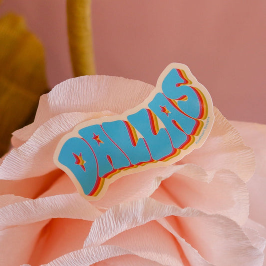 Groovy Dallas Sticker